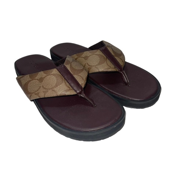 Coach Man Shoes Size 8 - Picture 1 of 7